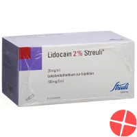 Lidocain Streuli 2% O Kons 50 Ampullen 5ml