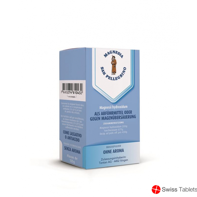 Magnesia S Pellegrin Brausepulver 125g buy online