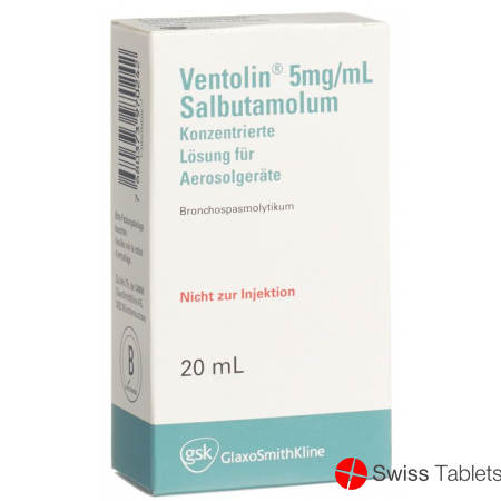 Ventolin Lösung 0.5% F Aerosolgeräte 20ml buy online