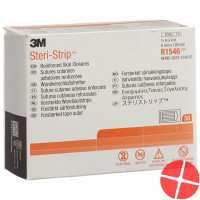 3M Steri Strip 6x100mm Weiss Verstärkt 10x 50 Stück