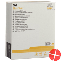 3M Steri Strip 25x125mm Weiss Verstärkt 4x 25 Stück