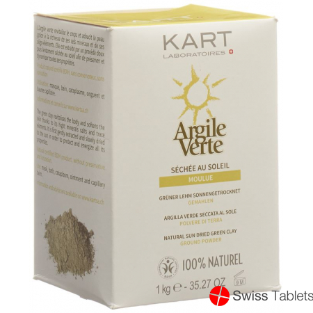 Kart Grüner Lehm Gemahlen 1kg buy online