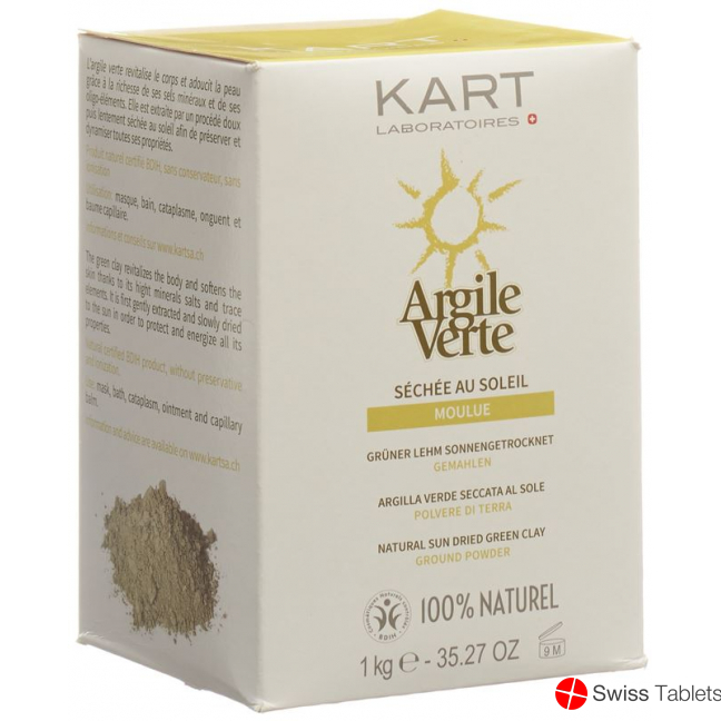 Kart Grüner Lehm Gemahlen 1kg buy online