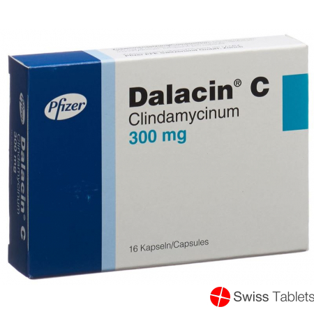 Dalacin C Kapseln 300mg Erwachsene 16 Stück buy online