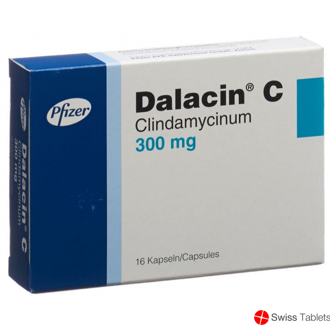 Dalacin C Kapseln 300mg Erwachsene 16 Stück buy online