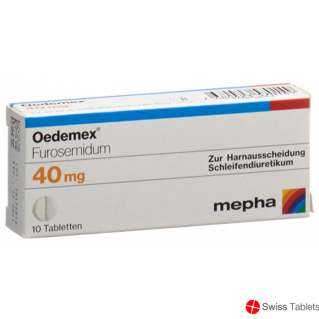 Oedemex Tabletten 40mg 10 Stück buy online