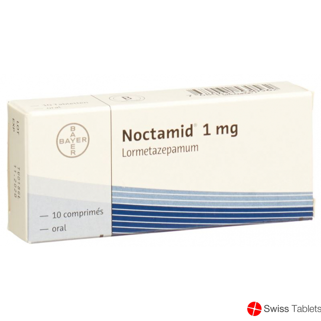 Noctamid Tabletten 1mg 10 Stück buy online