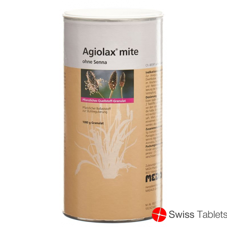 Agiolax Mite Granulat Dose 1000g buy online