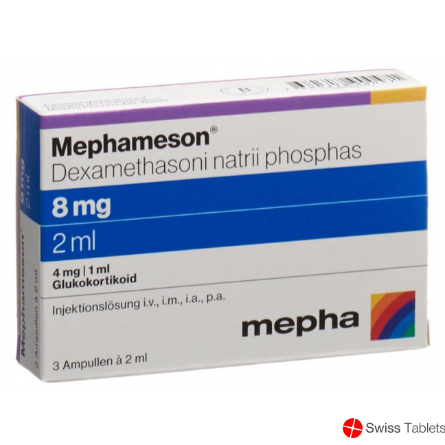 Mephameson Injektionslösung 8mg/2ml 3 Ampullen 2ml buy online