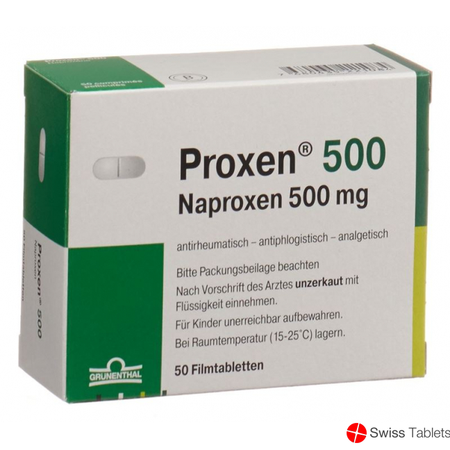 Proxen Filmtabletten 500mg 50 Stück buy online