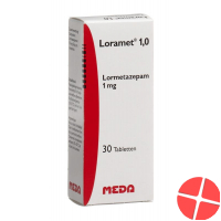 Loramet Tabletten 1mg 30 Stück Loramet Tabletten 1mg 30 Stück