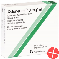 Xyloneural Injektionslösung O Kons 5 Ampullen 5ml