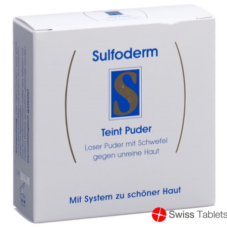 Sulfoderm S Teint Puder 20g buy online