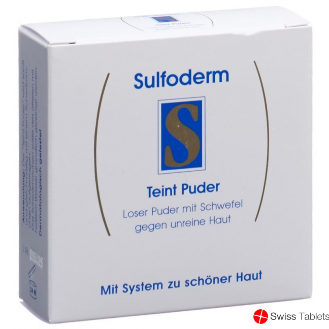 Sulfoderm S Teint Puder 20g buy online