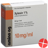 Xylesin Injektionslösung 1% 10 Ampullen 5ml