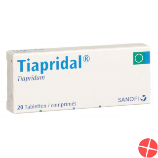 Tiapridal Tabletten 100mg 20 Stück