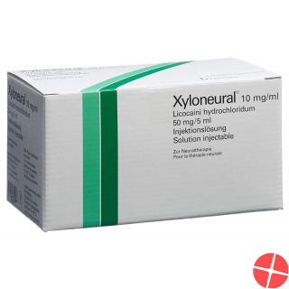 Xyloneural Injektionslösung O Kons 50 Ampullen 5ml