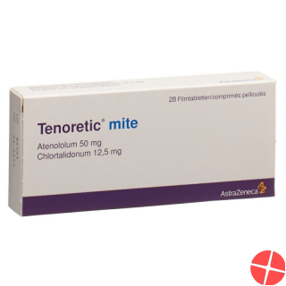 Tenoretic Mite Tabletten 50/12.5 28 Stück