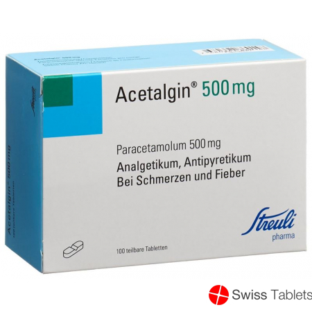 Acetalgin 500mg 100 Tabletten buy online