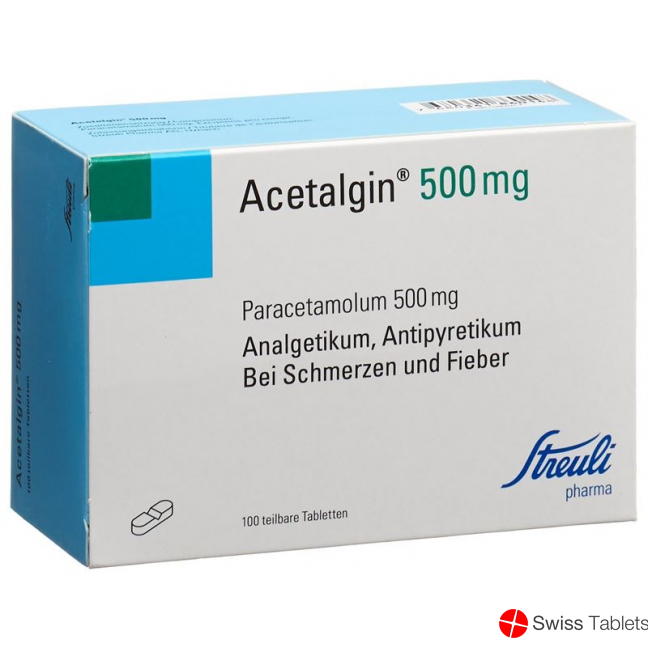 Acetalgin 500mg 100 Tabletten buy online