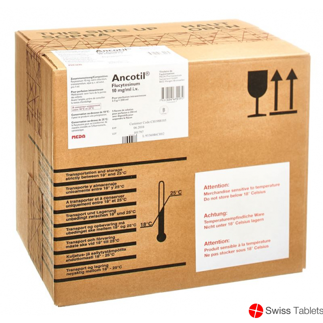 Ancotil Infusionslösung 1% 5x 250ml buy online
