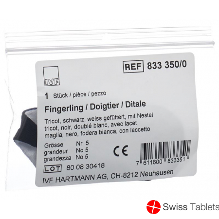 IVF Fingerling Tricot Grösse 5 Schwarz buy online
