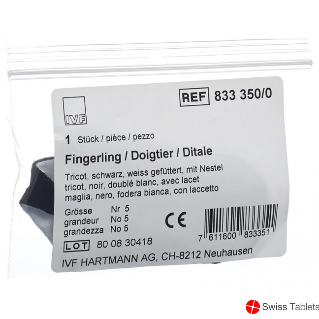 IVF Fingerling Tricot Grösse 5 Schwarz buy online