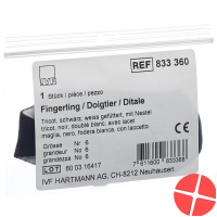 IVF Däumling Tricot Grösse 6 Schwarz