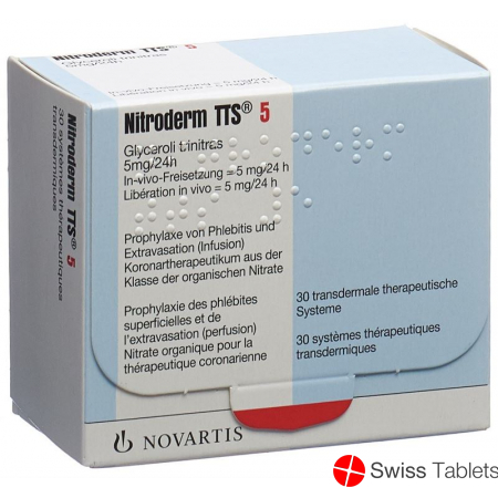 Nitroderm 5 Tts 5 Mg/24h 30 Stück buy online
