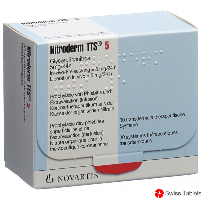 Nitroderm 5 Tts 5 Mg/24h 30 Stück buy online