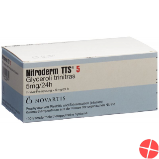 Nitroderm 5 Tts 5 Mg/24h 100 Stück