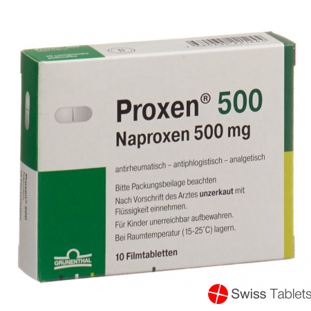 Proxen 500 Filmtabletten 500mg 10 Stück buy online