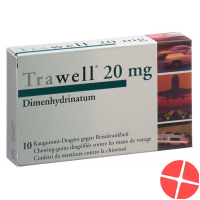 Trawell Kaugummi 20mg 10 Stück