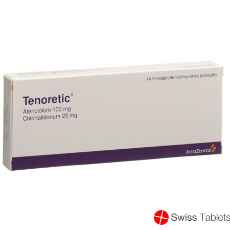 Tenoretic Tabletten 100/25 14 Stück buy online Tenoretic Tabletten 100/25 14 Stück buy online