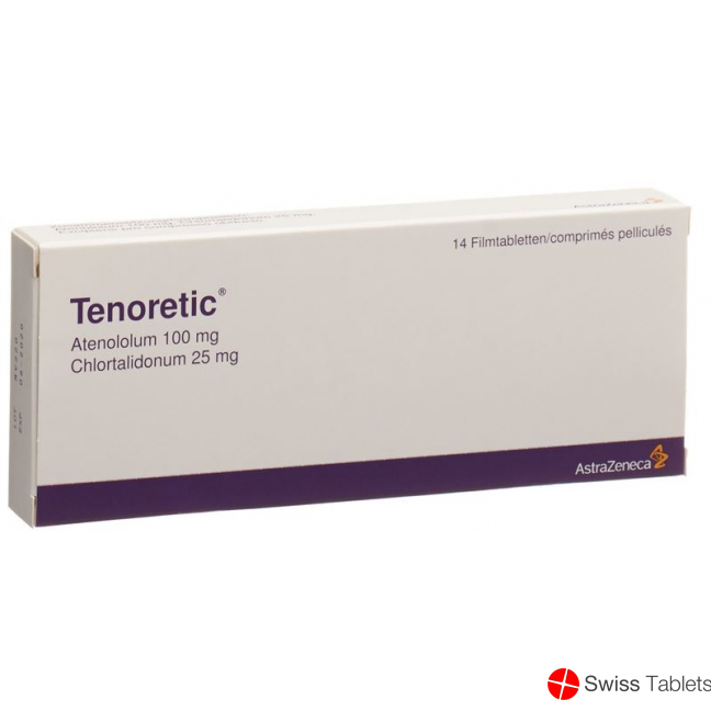 Tenoretic Tabletten 100/25 14 Stück buy online Tenoretic Tabletten 100/25 14 Stück buy online
