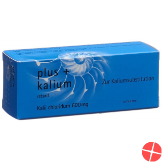 Plus potassium Ret retard tablets 600 mg 40 pcs