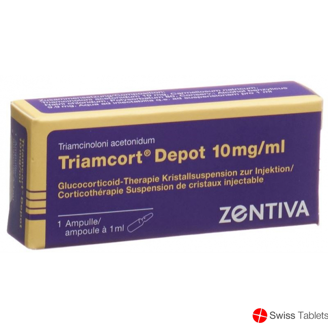 Triamcort Depot Kristallsuspension 10mg Ampullen 1ml buy online