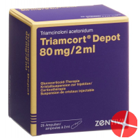 Triamcort Depot Kristallsuspension 80mg 25 Ampullen 2ml