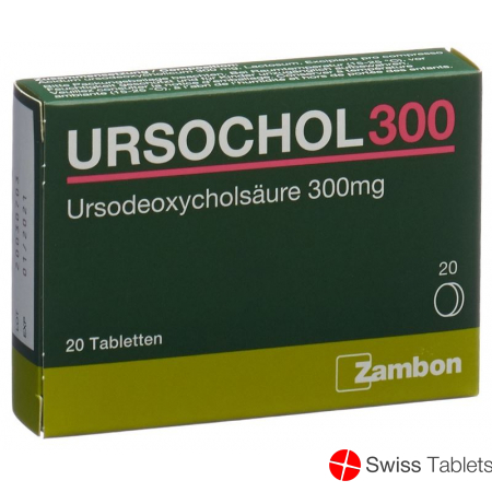 Ursochol Tabletten 300mg 20 Stück buy online