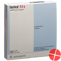 Desferal Trockensub 500 mg Durchstf 10 pcs