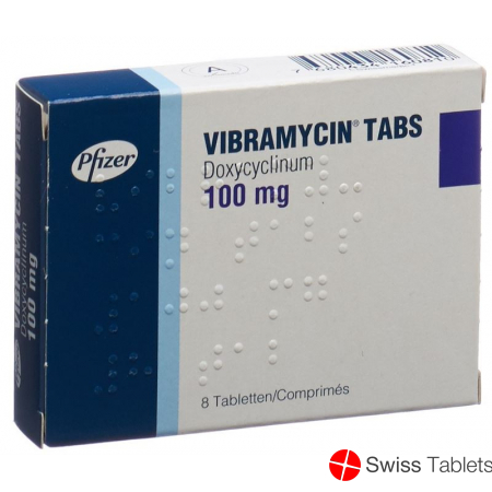 Vibramycin Tabs Tabletten 100mg 8 Stück buy online