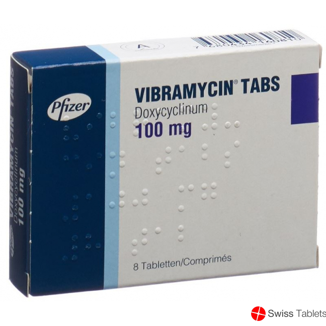 Vibramycin Tabs Tabletten 100mg 8 Stück buy online