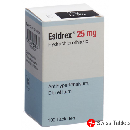 Esidrex tbl 25 mg Ds 100 pcs