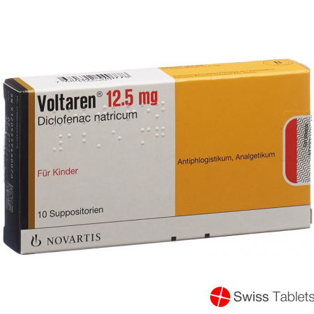 Voltaren 12.5mg Kinder 10 Zäpfchen buy online