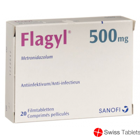 Flagyl Filmtabletten 500mg 20 Stück buy online