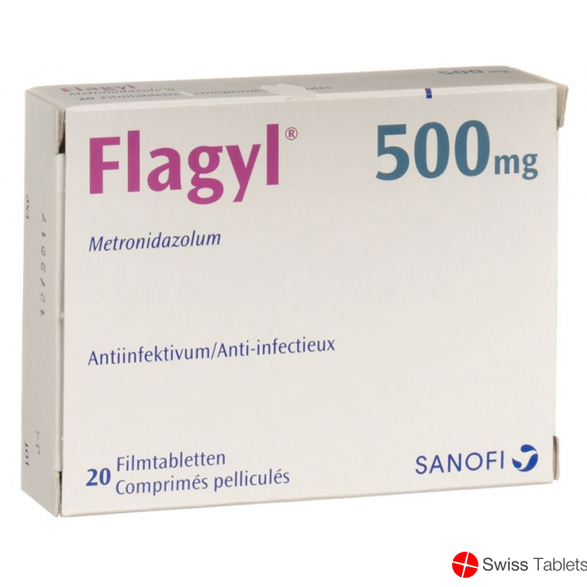 Flagyl Filmtabletten 500mg 20 Stück buy online