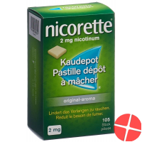 Nicorette Original 2mg 105 Kaugummi
