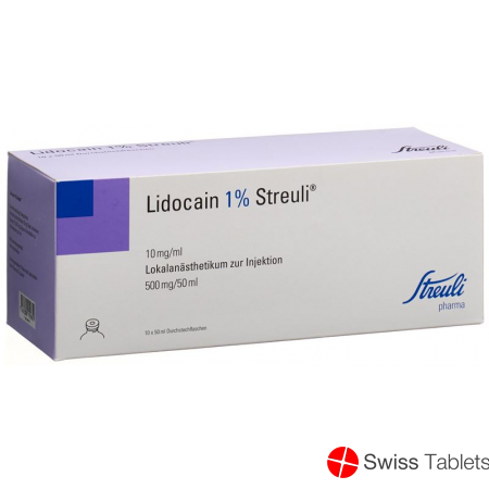 Lidocain Streuli 1% M Kons 10 Durchstechflaschen 50ml buy online