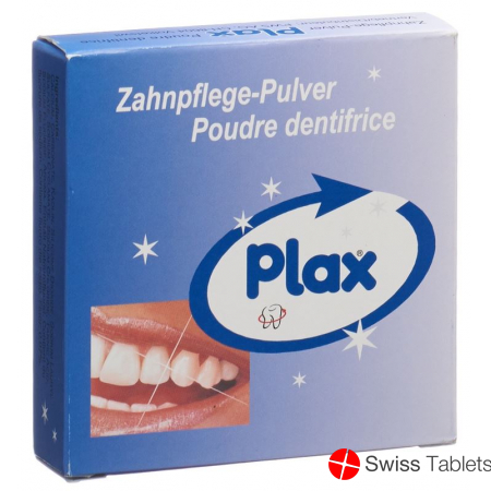 Plax Zahnpflegepulver Dose 55g buy online