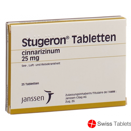 Stugeron 25mg 25 Tabletten buy online